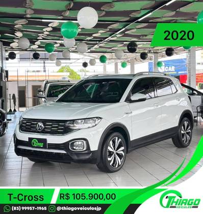 VOLKSWAGEN T-CROSS 1.4 250 TSI TOTAL FLEX HIGHLINE AUTOMÁTICO VOLKSWAGEN T-CROSS 1.4 250 TSI TOTAL FLEX HIGHLINE AUTOMÁTICO